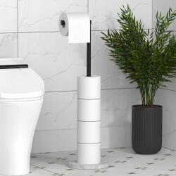  Toalettpapír tartó márvány talppal, 70 cm (B0BWRJCNZW)