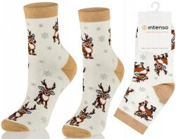 Intenso Színes Karácsonyi Zokni Prémium Ajándék Karácsonyra Intenso 35-37