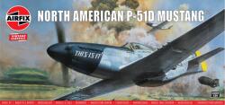 Airfix Classic Kit Vintage A14001V repülőgép modell North American P-51D Mustang (1: 24)