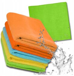  Színes mikroszálas törlőkendő szett, 5 db 30x30 cm-es törlőkendő (Ręcznik ścierka do czyszczenia sprzątania)