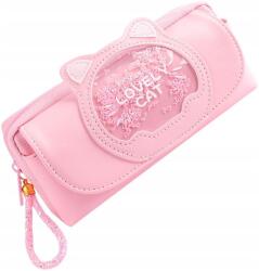  Macska tolltartó iskolatáska kislánynak háromrekeszes tasak (5905884024720)