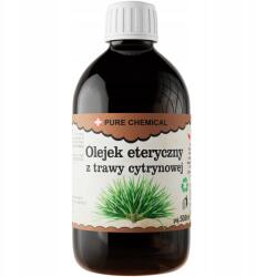 Pure Chemical Citromfű Olaj 0, 5 Esszenciális Természetes Hozzáadott Anyagok Nélkül Olajok 500ml (OLEJ ETERYCZNY Z TRAWY CYTRYNOWEJ 500 ml)