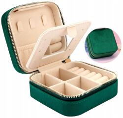  Ékszerdoboz szervező tükörrel, ékszertartó doboz, ékszeres láda (Szkatułka pudełko na biżuterię organizer)