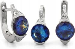 Lovrin Ezüst ékszerszett 925 kék kövekkel, exkluzív design, ajándék (Lovrin 56211)