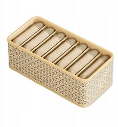 Fehérnemű Szervező Fiókba, Szekrénybe, Elválasztó 7 Rekesszel, Összecsukható (bielbezwzor2)