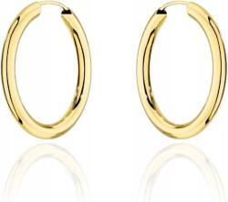 Lovrin Arany fülbevaló 585 karika 2, 8cm kicsi elegáns ajándékba női kör fülbevaló (Lovrin)