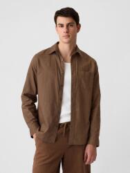 GAP Риза от лленобленда Standard Fit GAP GAP | Kafyav | МЪЖЕ | L