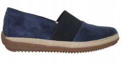 Gabor női bebújós cipő, sötétkék színű, bőr/velúr, 36-os méret (62.413.66)