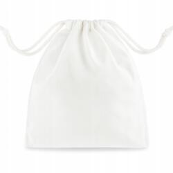 Allbag Pamutzsák 22x16 cm Fehér 145g Kozmetikai Ékszerek Öko Kozmetikai Táska (WBAW61)