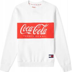 Tommy Hilfiger Pulóver Tommy Jeans x Coca Cola Fehér méret Xs