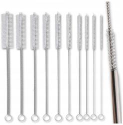  Kézi Kefe Készlet 10db Csőtisztító Lefolyótisztító Házhoz (Szczotka ręczna zestaw 10 szt do czyszczenia)