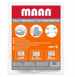 Maan FT-35 Áttetsző festőfólia, vakolófólia 4x5 m (0897)