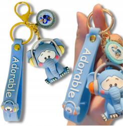 EdiBazzar Elefánt kulcstartó táska elefánt ajándék (F83)