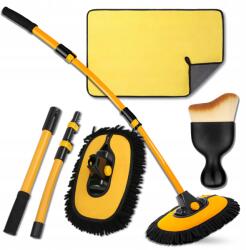 Teleszkópos Autómosó Kefe Szett Autó Tisztító Kefe