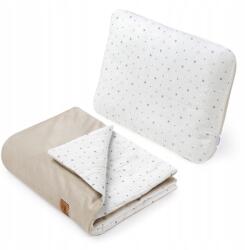 Jukki Muszlin Szett Babakocsiba Párna És Takaró Velvet