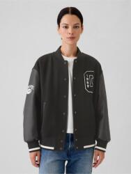 GAP Вълнен oversize бомбер GAP GAP | Cheren | ЖЕНИ | XS