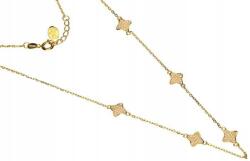 Lovrin Ezüstözött, 925-ös ezüst nyaklánc, finom cirkónia kövekkel, elegáns, divatos design (Lovrin 52638)