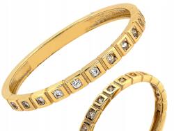 Lovrin Női arany gyűrű 585 cirkóniákkal méret12 modern elegáns design (50751305)