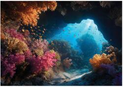 Wallarena Fotótapéta Óceánkék Zátony 3D Tapéta Előszoba Nappali Iroda 400x280 (FOTOTAPETA DO SYPIALNI SALONU 16109VX8)