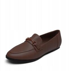  Dream Pairs Női Mokaszin Bőr Kényelmes Barna Méret 40 Eur (B0B3HLNS59)