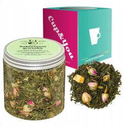 Cup&You Zöld tea Kaktusz Körte sárgadinnye rózsa fánk kiwi körte 120g (herbata liściasta sypana mieszanka napar susz)