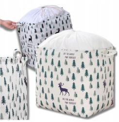 EdiBazzar Tároló doboz Ruhatartó kosár szennyestartó szekrényhez nagy (Kosz łazienkowy na pranie duży wiązany)