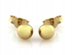 Lovrin Arany színű gömb fülbevaló 585 14k súly 0.38g nőknek ajándékba fényes (45935293)