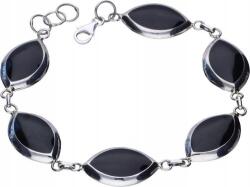 Lovrin Ezüst karkötő 925 nagy elemekkel 8, 80g, divatos minta, nőknek (Lovrin 51167)