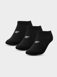 4F Fiú Zokni 3 Pár Fekete Méret 32-35 (HJL21-JSOM001-21S)