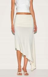 Prettylittlething Krémszínű Klasszikus Fodros Aszimmetrikus Szoknya Prettylittlething 36