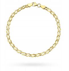 Lovrin Arany karkötő 585 Dupla hullámok 2.57g Elegáns ajándékba (58719273)