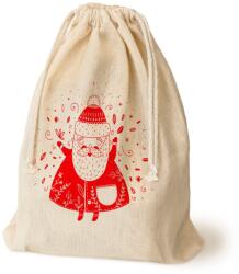 Allbag Mikulás Ajándéktasak 30x45 cm Ecru 145g Mikulás Ajándék (WBAWN010 Allbag)