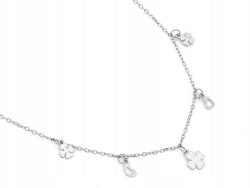 Lovrin Ezüst nyaklánc női 925 négylevelű lóhere a szerencséért (63604070)