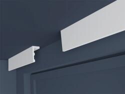 Marbet Bagheta decorativa Marbet din polistiren EK-1, 60 x 120 x 2000 mm, lungime 2 m, culoare alb