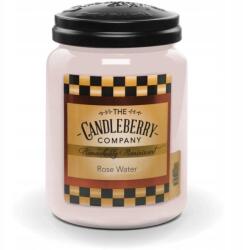 Candleberry Illatgyertya üvegben, rózsavíz illattal, Rose Water Candleberry 570 g (642897407038)