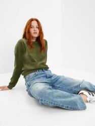 GAP Кадифен суитшърт GAP GAP | Zelen | ЖЕНИ | XL