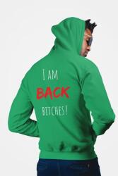  D&b Unisex Hoodie ZIPEB00026 Back Zöld-Méret M