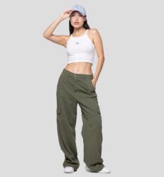  Kaotiko Cargo Wide Leg női nadrág 36, Khaki, Városi (AN025-02-K002)