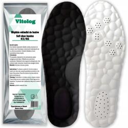 Vitolog Puha Hab Talpbetét Cipőbe, Lengéscsillapító, Sarokcsonti Fájdalomra, Láb Fájdalomra 45-46-os Méret (na płaskostopie na bolące stopy przeciwpotne)