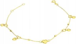 Lovrin Arany karkötő 585 szív függőkkel, divatos minta ajándékba 14k (Lovrin 55624)