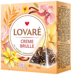 Lovare Lovaré Creme Brulée 30g (15 piramis, fekete tea) (JSC Monomakh)