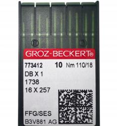 Groz-Beckert Tűk Láncszemes Varrógéphez 16x231 DBx1 1738, 110/8SES 10DB (16x231 DBx1 1738, 110/18SES)