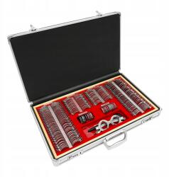  266 darabos fém optometriai próbalencse készlet, optometriai fémkeretes lencsék (OT-HJ-358)