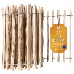 Creative Home Mogyorófa kerítés szegély, pálcás, kerti, 5m x 60cm, 7-9cm (X0028ODNC1)