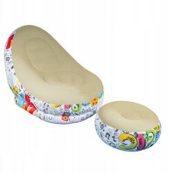 AGA Felfújható fotel lábtartóval DS2505 (DS2505)