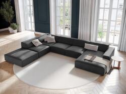 Micadoni Coltar modular Jodie 361x258 cm panoramic "U" tapiterie catifea (MH128)