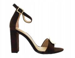 Clarks Curtain Deco női szandál barna bőr velúr 41-es méret (261301714)