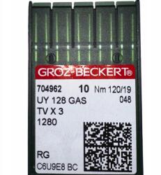 Groz-Beckert Varrógéptűk Groz Beckert Renderkához, Éles, UY128GAS 120/19R (UY128GAS 120/19R)