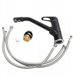  360°-BAN Forgatható Három Az Egyben Csaptelep, Kettős Karos, Egyszeres Lyukú Ivóvíz Csaptelep (747495878942)