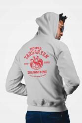  D&b Unisex Hoodie ZIPMO00093 Targaryen Világosszürke-Méret XL